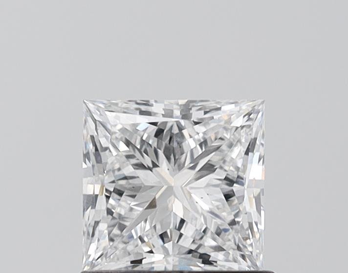 0.94ct E VS2 Very Good Cut Princess Lab Grown Diamond