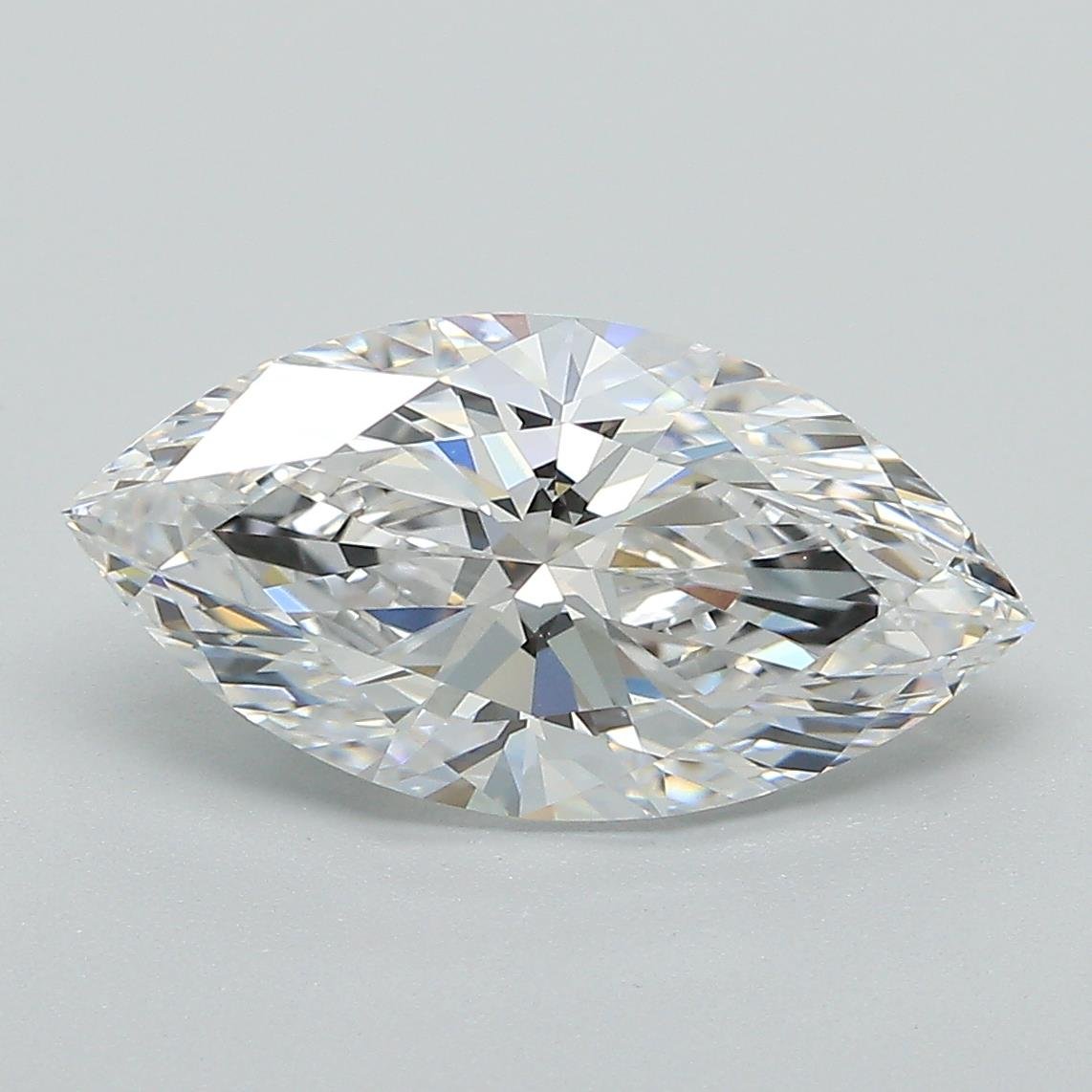 2.94ct D VVS2 Rare Carat Ideal Cut Marquise Lab Grown Diamond