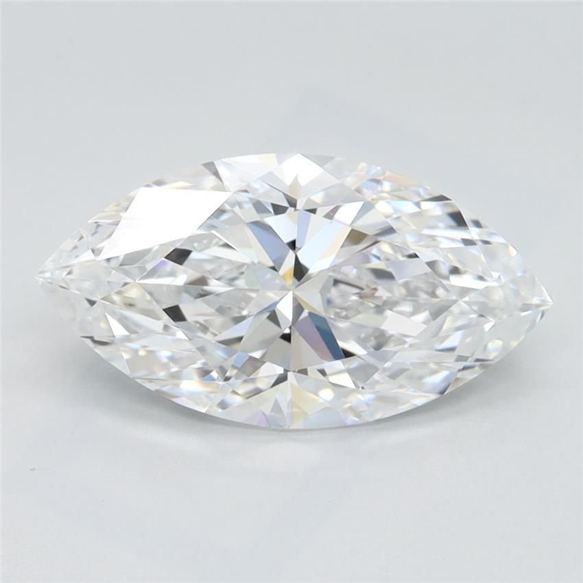 2.07ct D VVS1 Rare Carat Ideal Cut Marquise Lab Grown Diamond