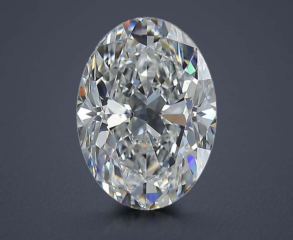 2.50 Carat Oval Natural Diamond