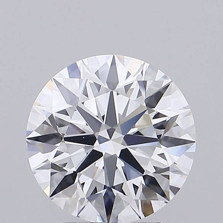 3.01ct E IF Rare Carat Ideal Cut Round Lab Grown Diamond