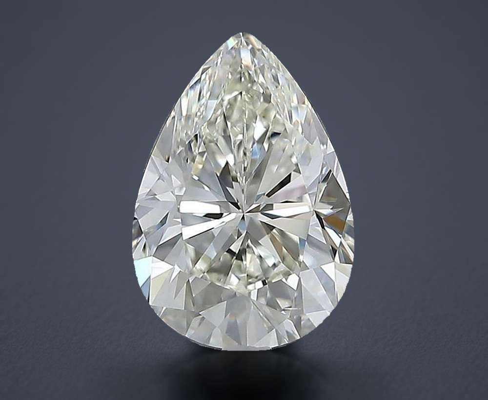 2.01 Carat Pear Natural Diamond
