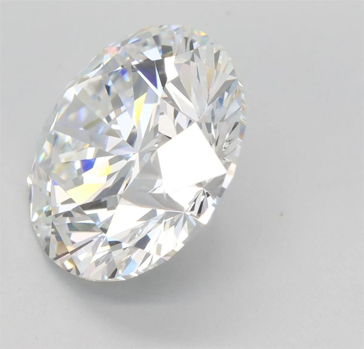 5.10ct E VS1 Rare Carat Ideal Cut Round Lab Grown Diamond