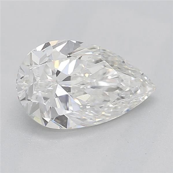 0.79ct G SI1 Rare Carat Ideal Cut Pear Diamond