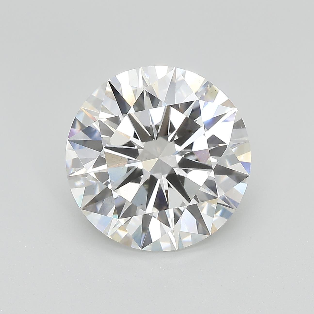 4.50ct G VS2 Rare Carat Ideal Cut Round Lab Grown Diamond