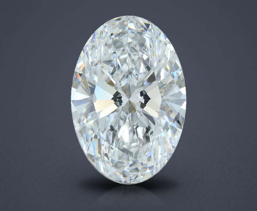 7.50 Carat Oval Lab Diamond