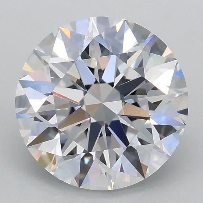 1.58ct D VVS2 Rare Carat Ideal Cut Round Lab Grown Diamond