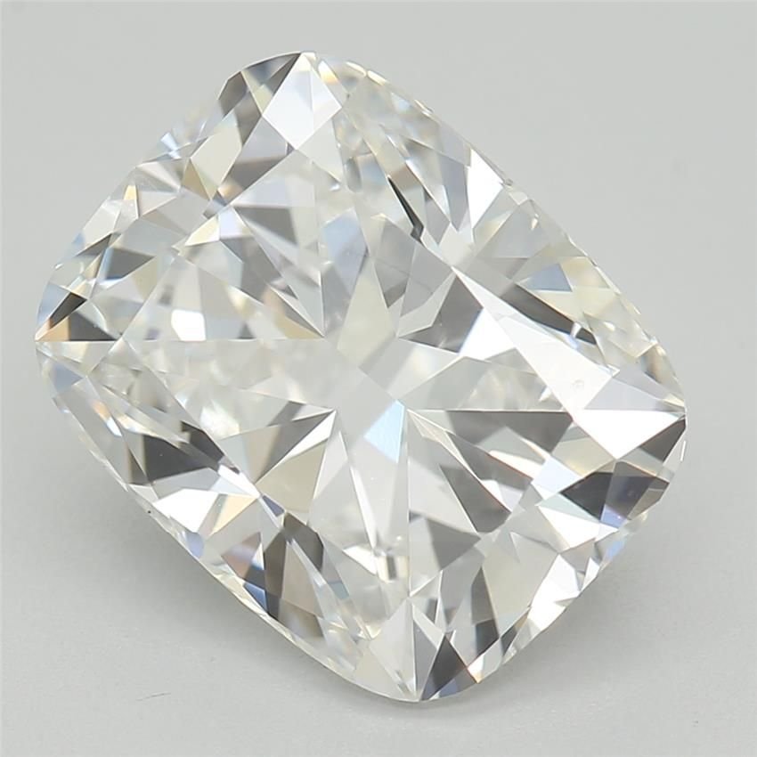 2.56ct E VVS2 Very Good Cut Cushion Lab Grown Diamond