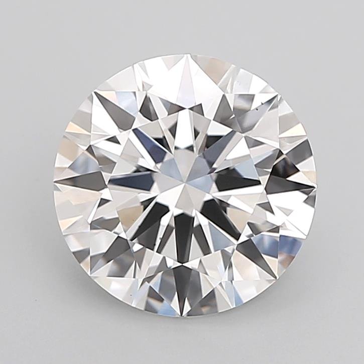 3.00ct F VS2 Rare Carat Ideal Cut Round Lab Grown Diamond