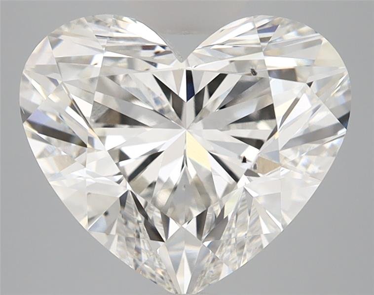 4.05ct F VS2 Rare Carat Ideal Cut Heart Lab Grown Diamond
