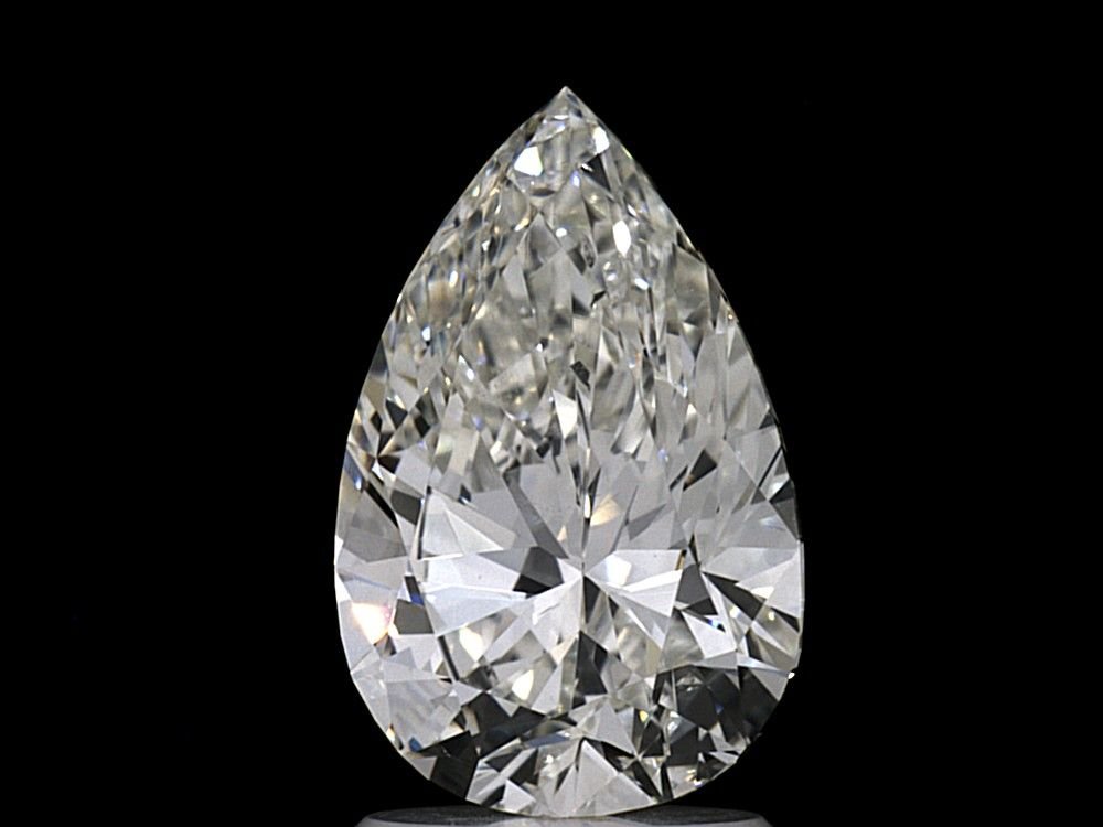 2.09ct K SI1 Very Good Cut Pear Diamond