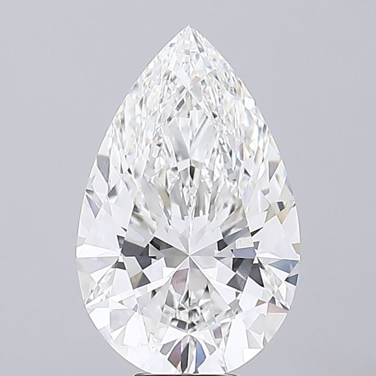 10.05ct F VVS2 Rare Carat Ideal Cut Pear Lab Grown Diamond