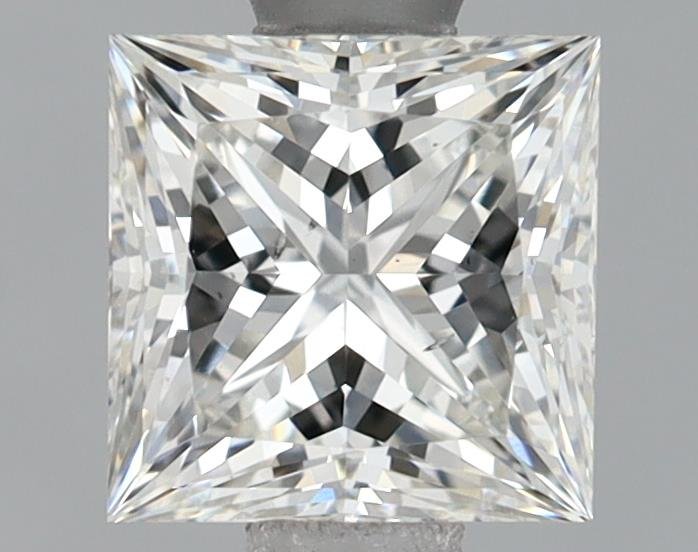 1.09ct G SI1 Rare Carat Ideal Cut Princess Lab Grown Diamond