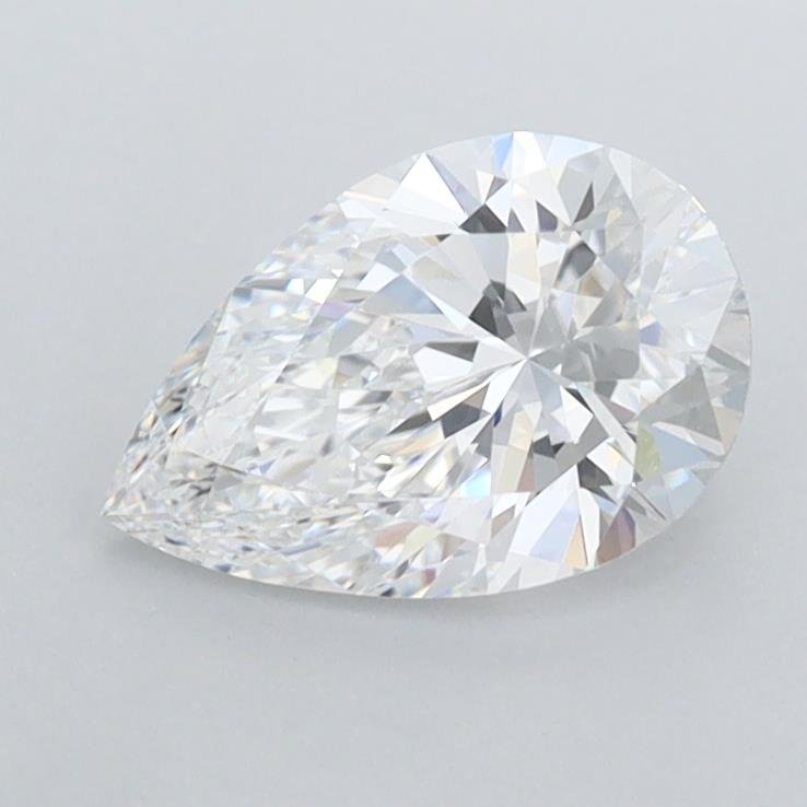 1.00 Carat Pear Lab Diamond