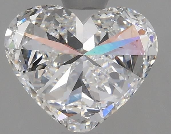 1.35ct F VS1 Rare Carat Ideal Cut Heart Lab Grown Diamond