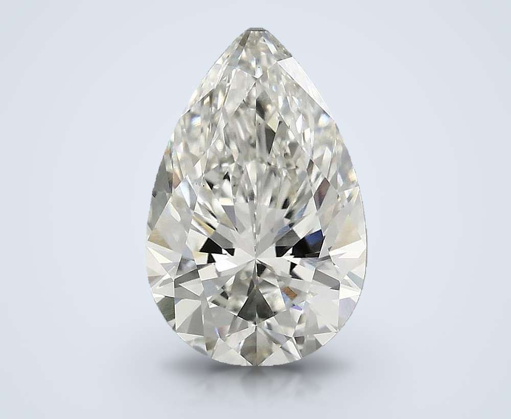 2.91 Carat Pear Lab Diamond