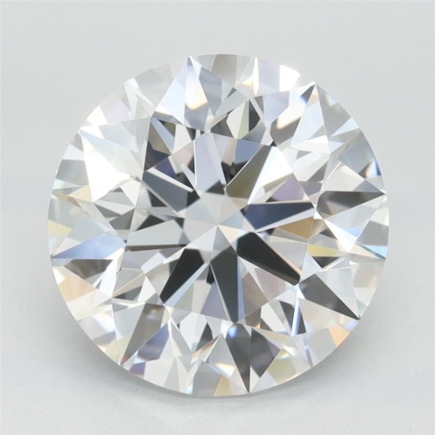 3.00ct D IF Rare Carat Ideal Cut Round Lab Grown Diamond