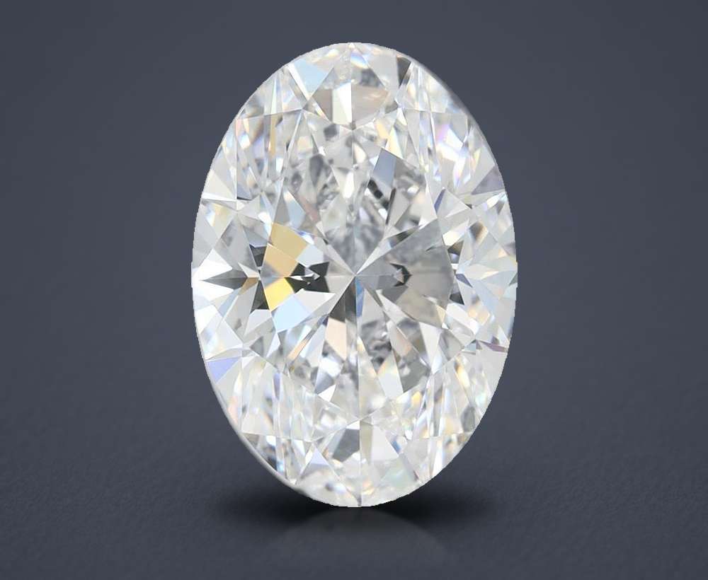 3.00 Carat Oval Lab Diamond
