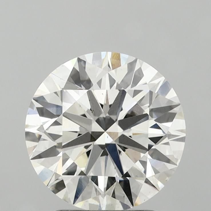 2.24ct H VS2 Rare Carat Ideal Cut Round Lab Grown Diamond