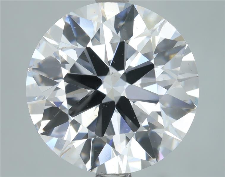 4.01ct D SI1 Rare Carat Ideal Cut Round Lab Grown Diamond