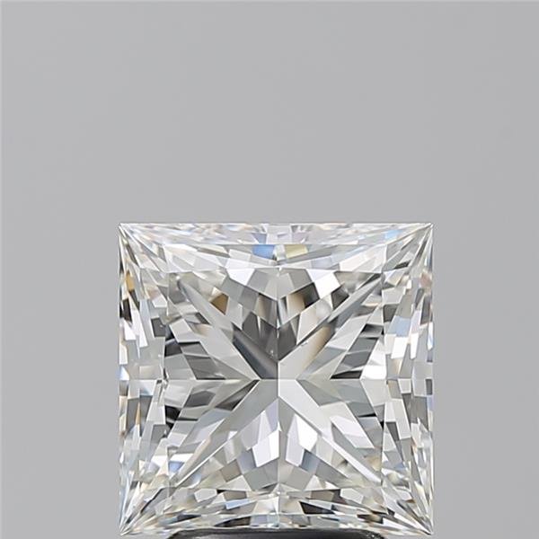 3.23ct I VS2 Rare Carat Ideal Cut Princess Diamond