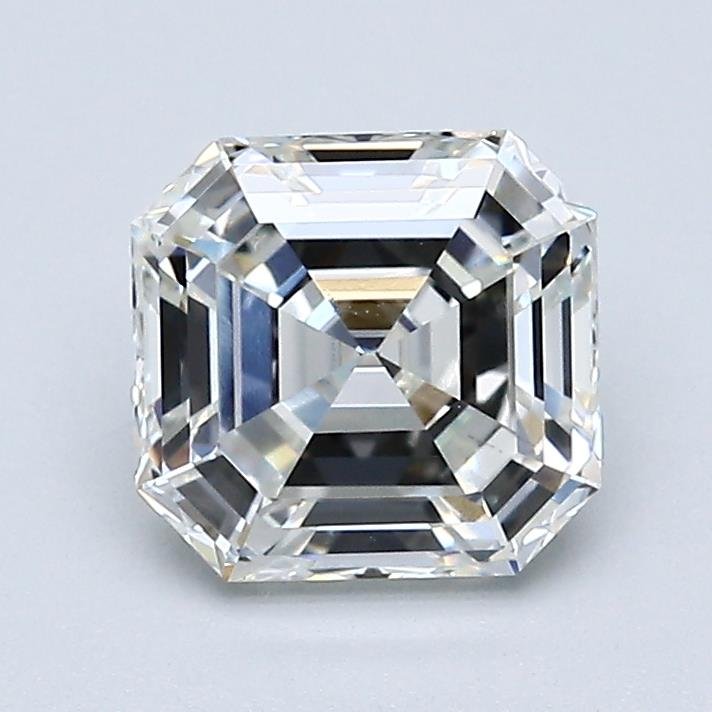 1.63ct H VS2 Very Good Cut Asscher Diamond