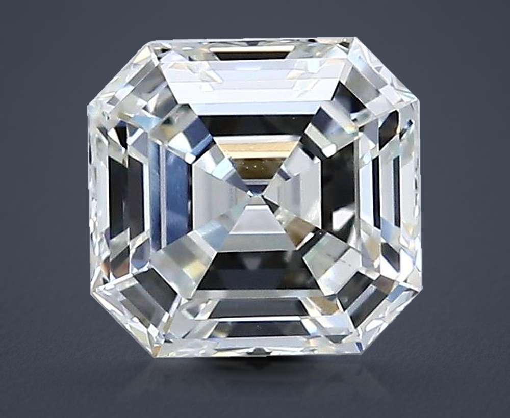 1.63 Carat Asscher Natural Diamond