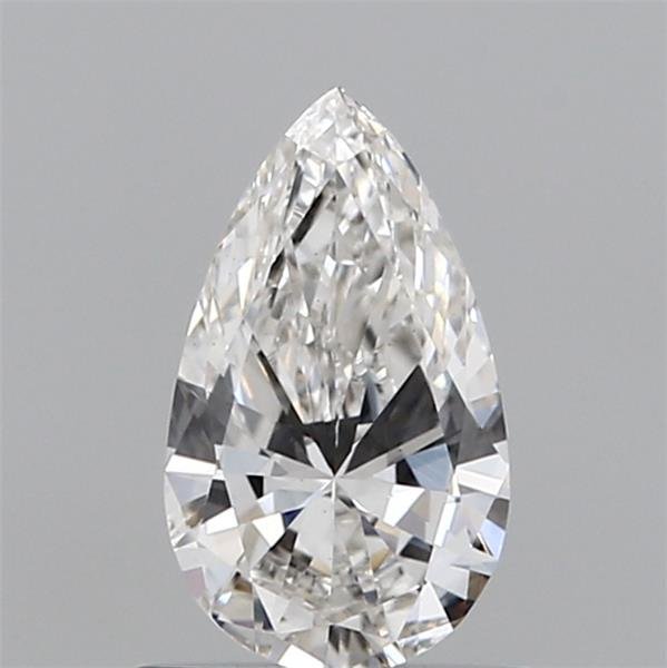 0.77ct F VVS2 Very Good Cut Pear Lab Grown Diamond