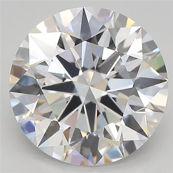 3.47ct D VVS2 Rare Carat Ideal Cut Round Lab Grown Diamond