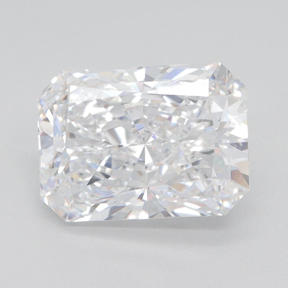 2.60ct D VVS2 Rare Carat Ideal Cut Radiant Lab Grown Diamond