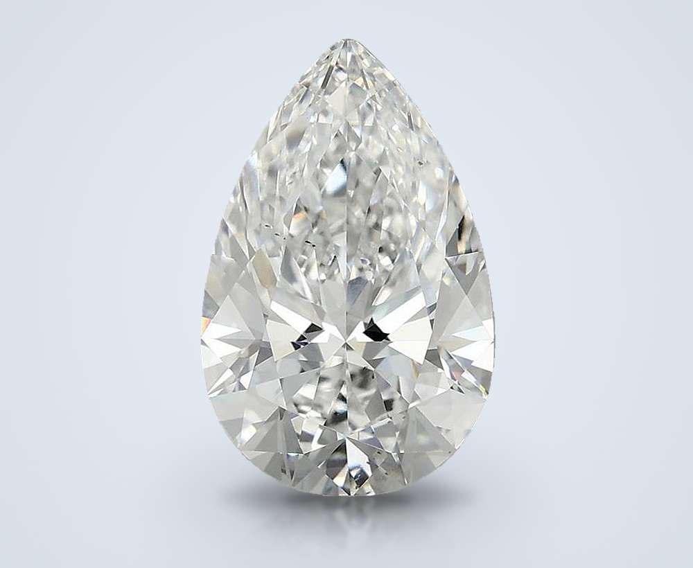 2.89 Carat Pear Lab Diamond