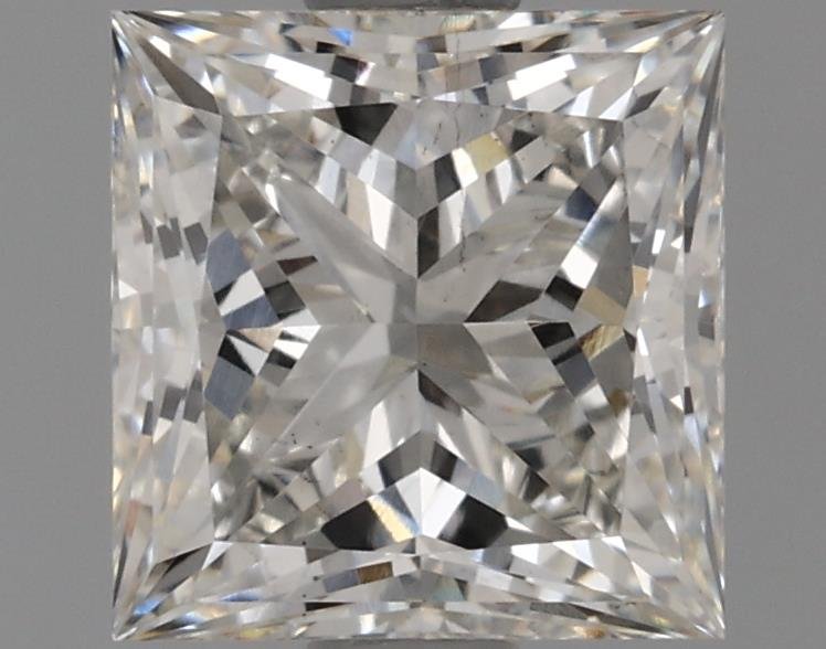 1.28ct F VS2 Rare Carat Ideal Cut Princess Lab Grown Diamond