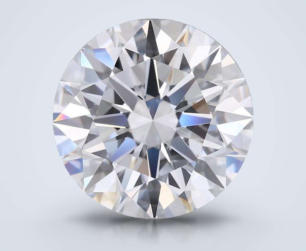 4.45 Carat Round Lab Diamond