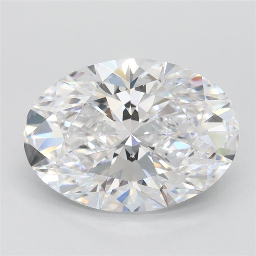 2.02ct D VVS1 Very Good Cut Oval Lab Grown Diamond