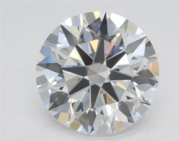 2.81ct E VS2 Rare Carat Ideal Cut Round Lab Grown Diamond