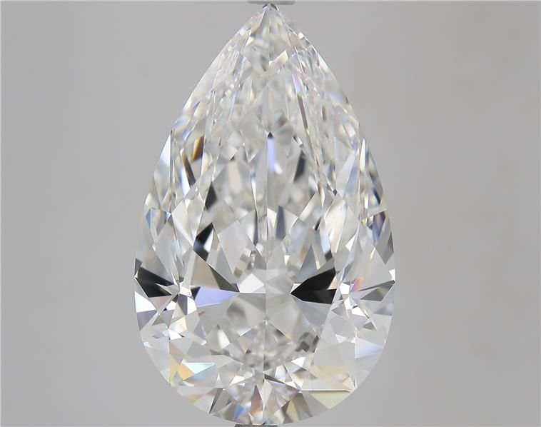 7.53ct D VVS1 Rare Carat Ideal Cut Pear Diamond