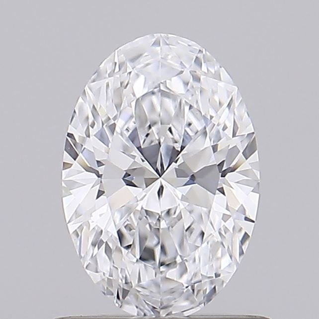 0.76ct D VVS2 Rare Carat Ideal Cut Oval Lab Grown Diamond