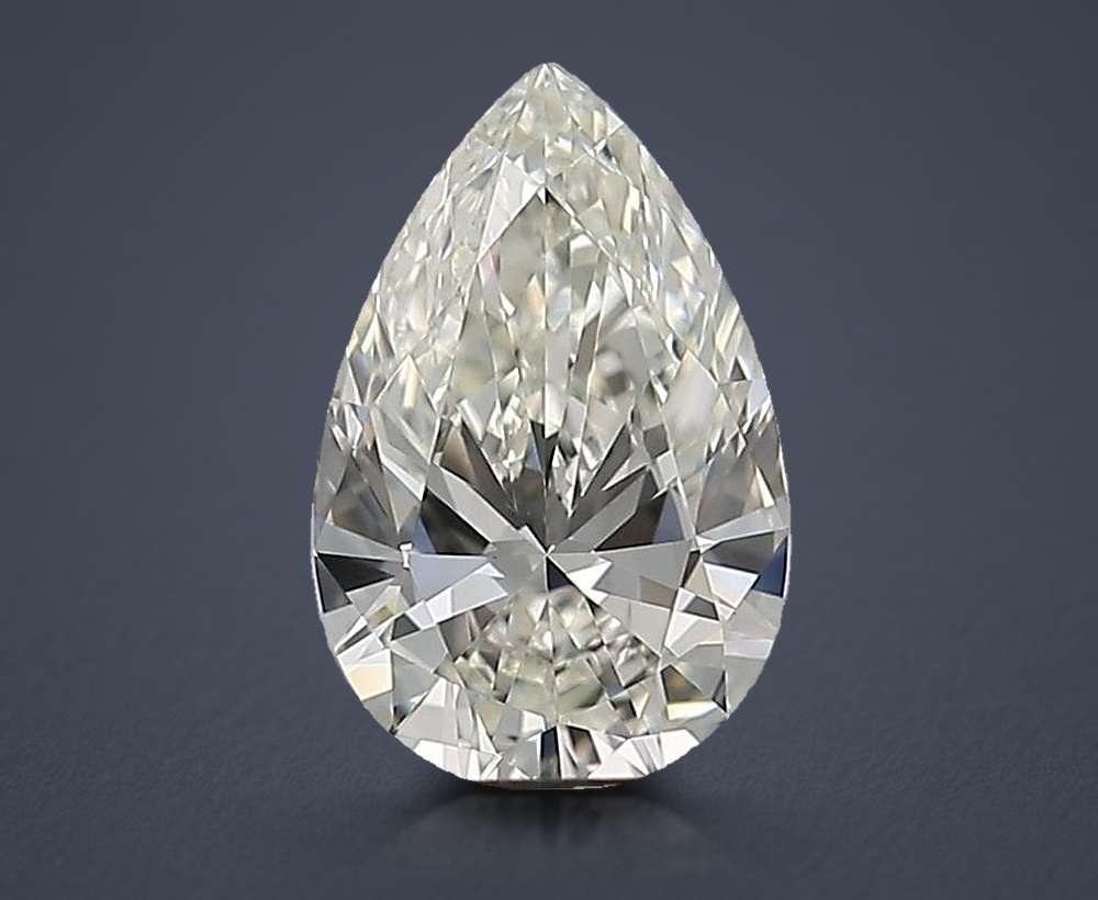 0.70 Carat Pear Natural Diamond