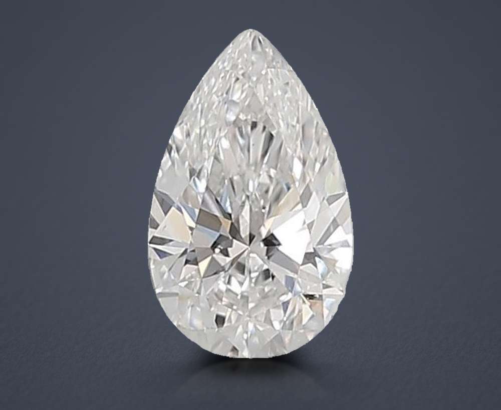 0.68 Carat Pear Lab Diamond