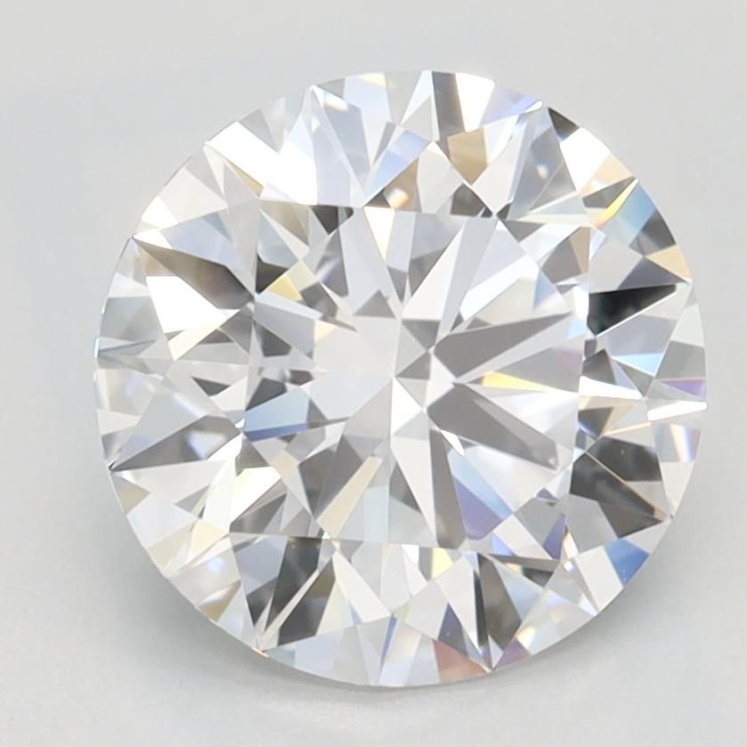 2.06ct D VVS1 Rare Carat Ideal Cut Round Lab Grown Diamond