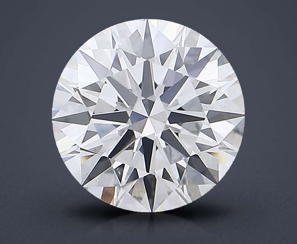 3.43 Carat Round Lab Diamond