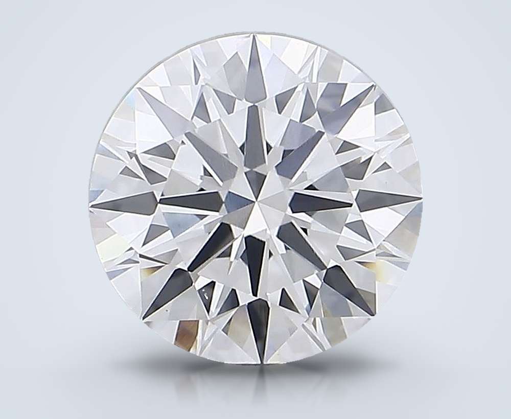 3.43 Carat Round Lab Diamond