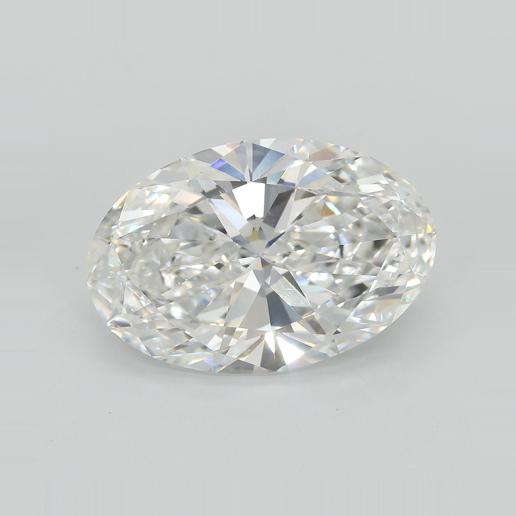 12.09ct G VVS2 Rare Carat Ideal Cut Oval Lab Grown Diamond