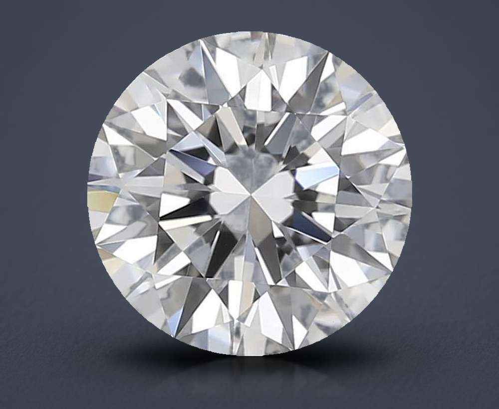 0.71 Carat Round Natural Diamond