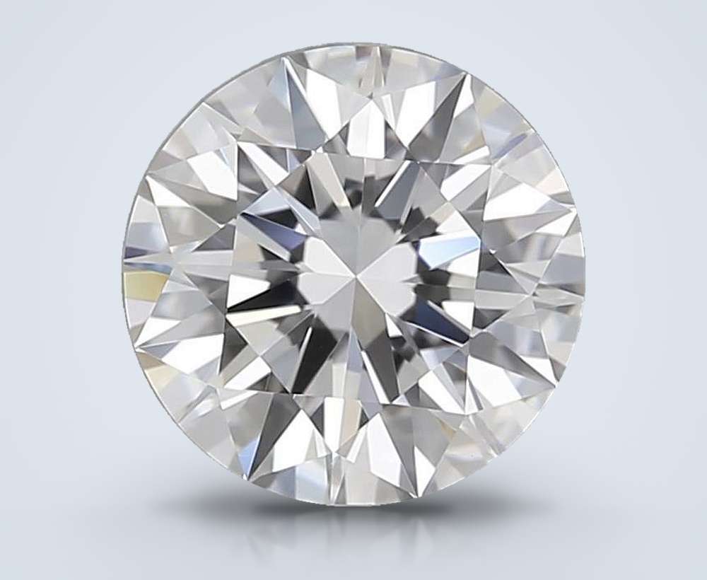 0.71 Carat Round Natural Diamond