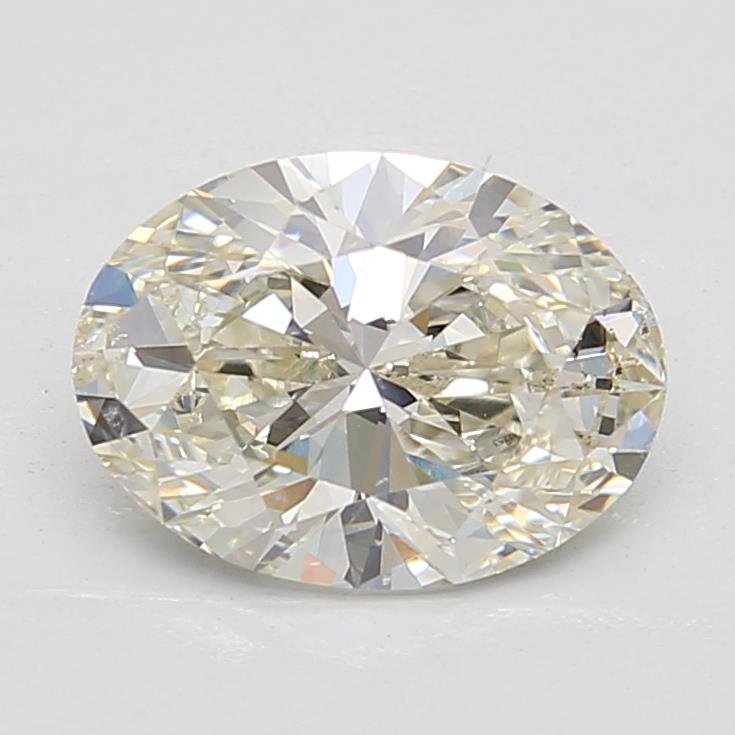 2.51ct J SI1 Very Good Cut Oval Lab Grown Diamond