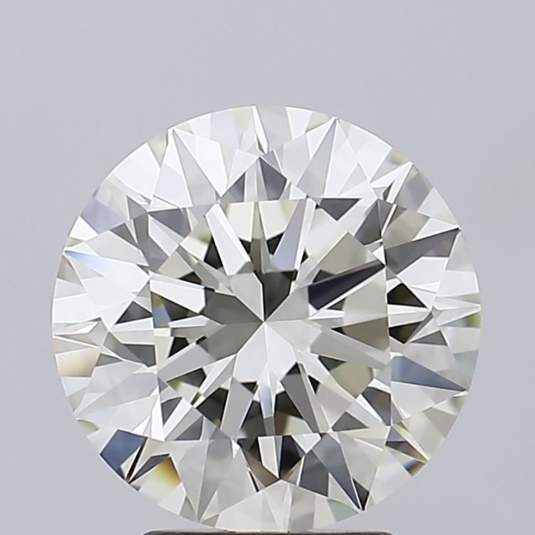 3.51ct K VVS2 Rare Carat Ideal Cut Round Diamond
