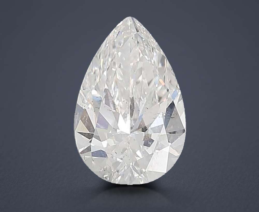 3.07 Carat Pear Lab Diamond