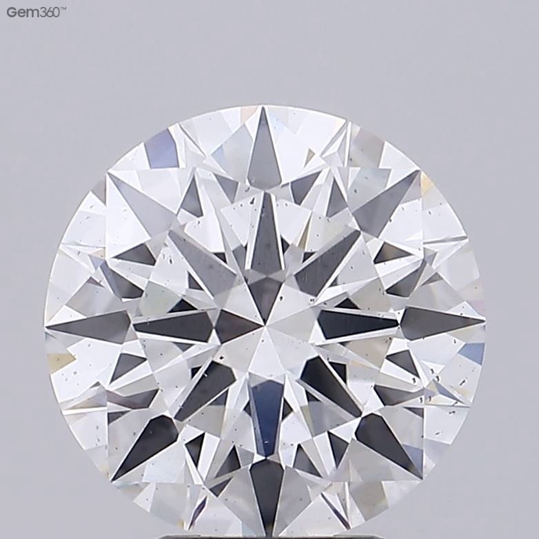 5.02ct E SI1 Excellent Cut Round Lab Grown Diamond