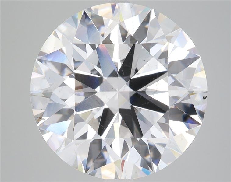 7.02ct F SI1 Rare Carat Ideal Cut Round Lab Grown Diamond